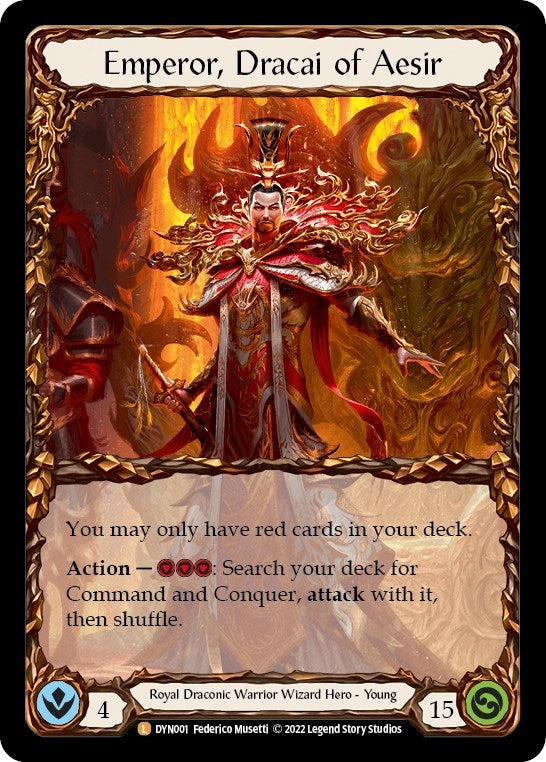Emperor, Dracai of Aesir (DYN001) (DYN)
