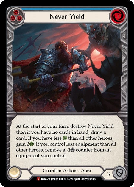 Never Yield (DYN029) (DYN)
