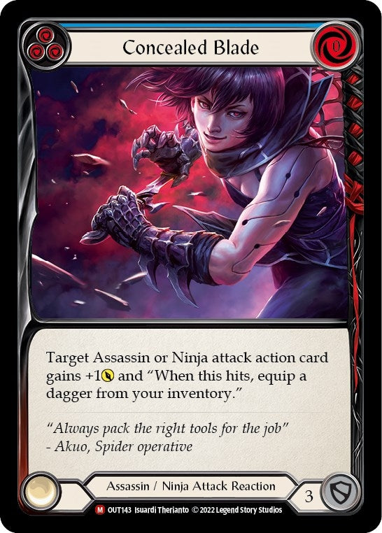 Concealed Blade (OUT143) (OUT)
