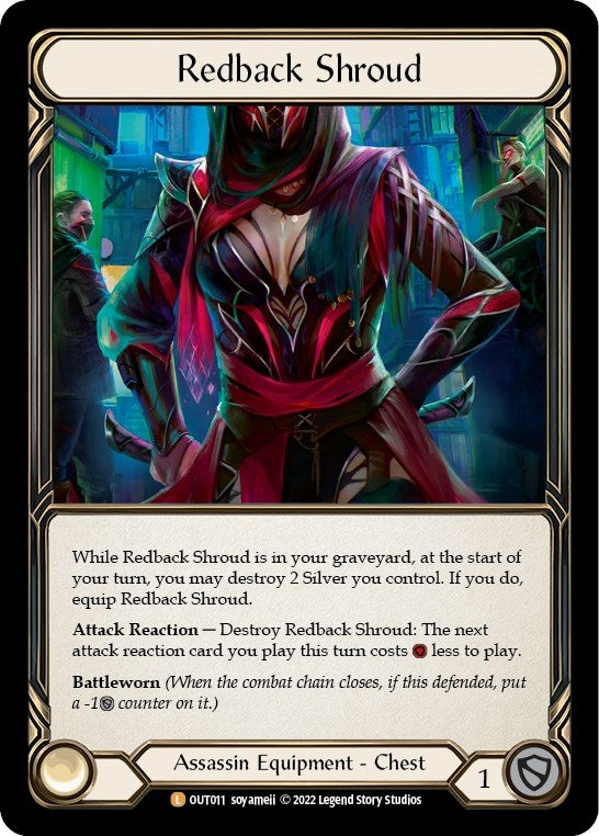 Redback Shroud (OUT011) (OUT)