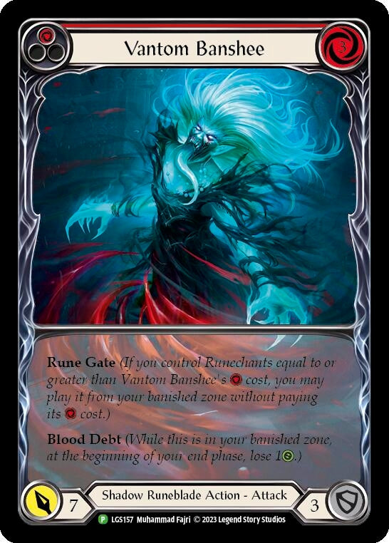 Vantom Banshee (Red) (Extended Art) - LGS157 (LGS157) (PR)