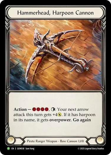 Hammerhead, Harpoon Cannon (GEM038) (GEM)