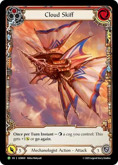 Cloud Skiff (Red) (GEM041) (GEM)