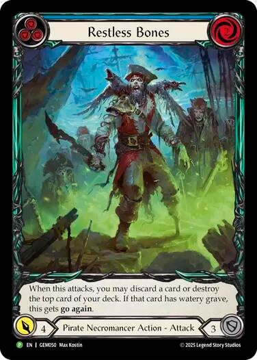 Restless Bones (Blue) (GEM050) (GEM)