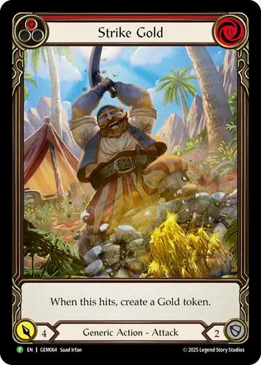 Strike Gold (Red) (GEM064) (GEM)