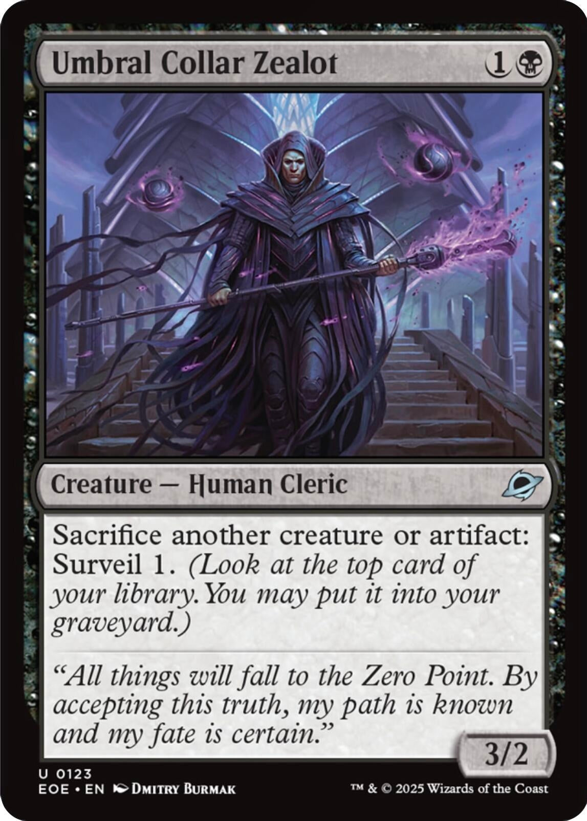 Umbral Collar Zealot (123) (EOE)