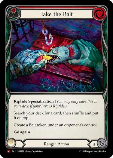 Take the Bait (Red) (SUP258) (SUP)