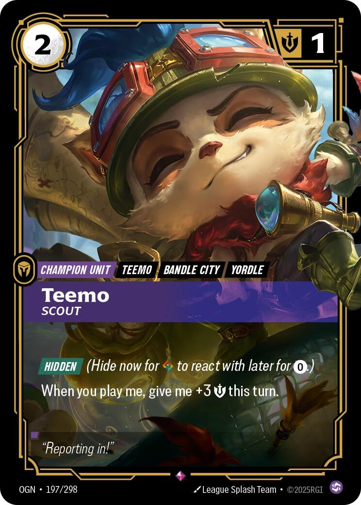 Teemo - Scout (197/298) (OGN)