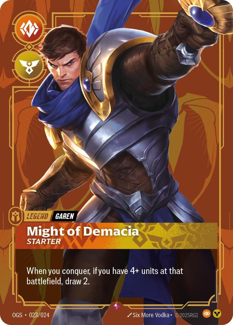 Garen - Might of Demacia (Starter) (023/024) (OGS:PG)