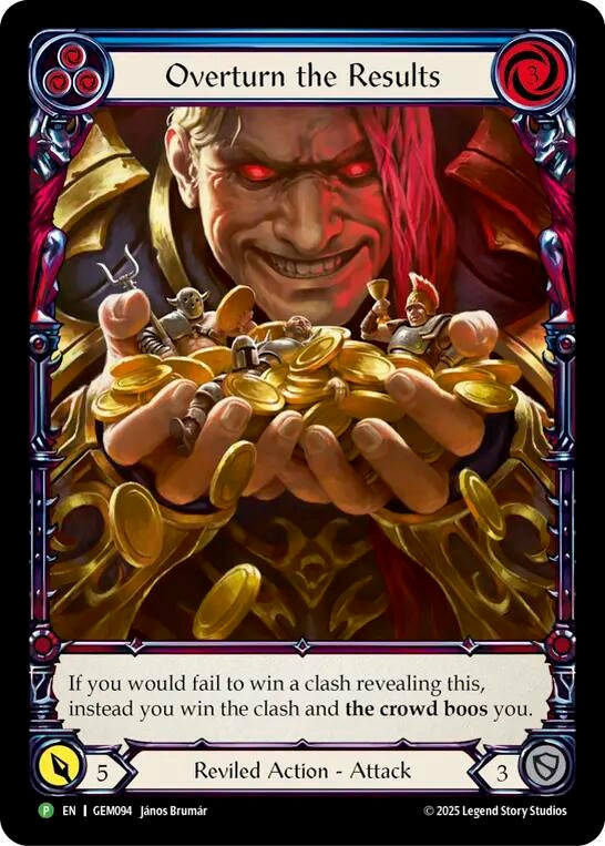 Overturn the Results (GEM094) (GEM)