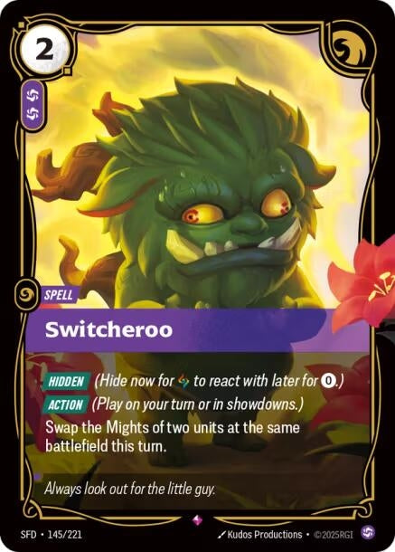 Switcheroo (145/221) (SFD)