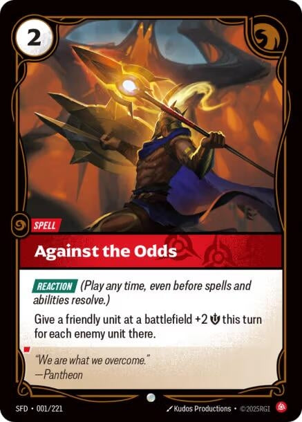 Against the Odds (001/221) (SFD)
