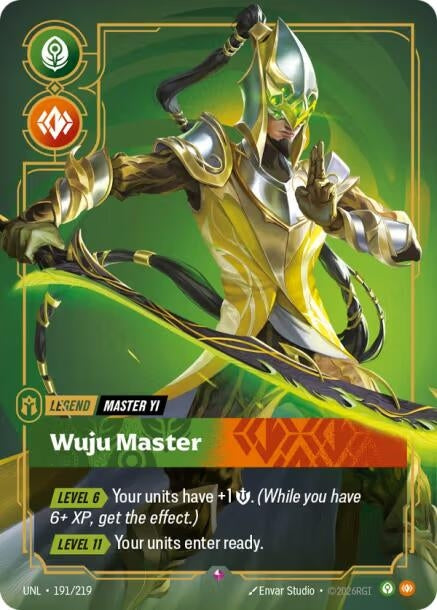 Master Yi - Wuju Master (191/219) (UNL)