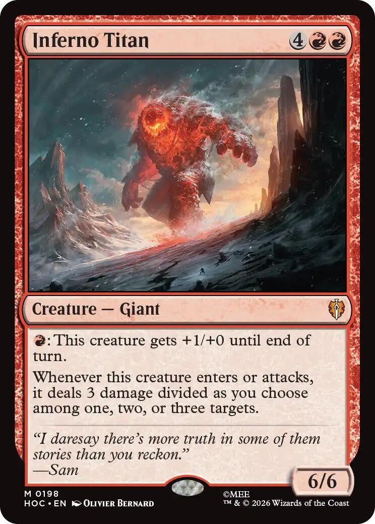 Inferno Titan (198) (HOC)