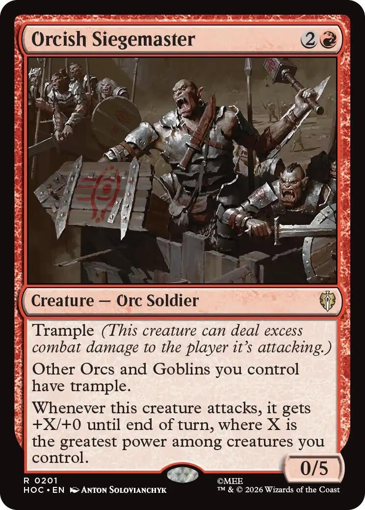 Orcish Siegemaster (201) (HOC)