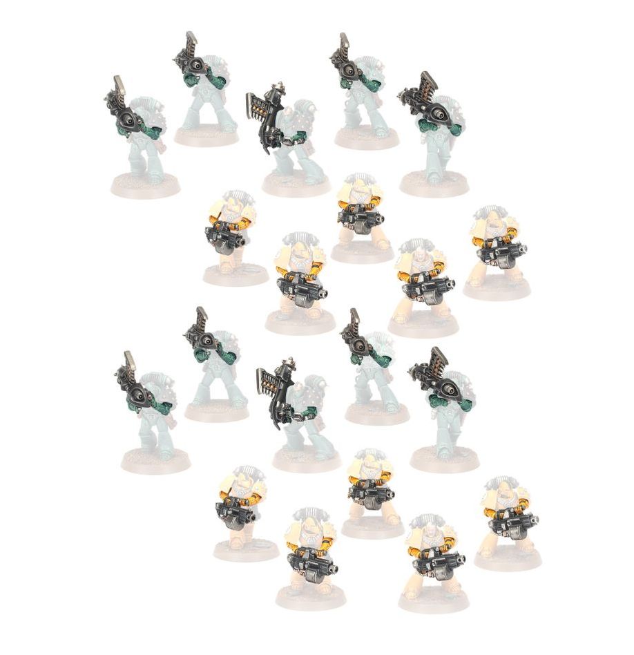 Legiones Astartes: Heavy Weapons Upgrade Set (Missile Launchers and Heavy Bolters)