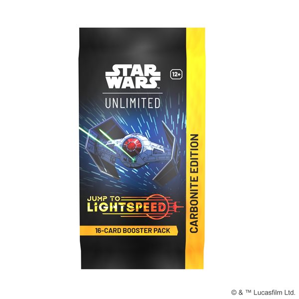 Star Wars: Unlimited Jump to Lightspeed Carbonite Booster Box