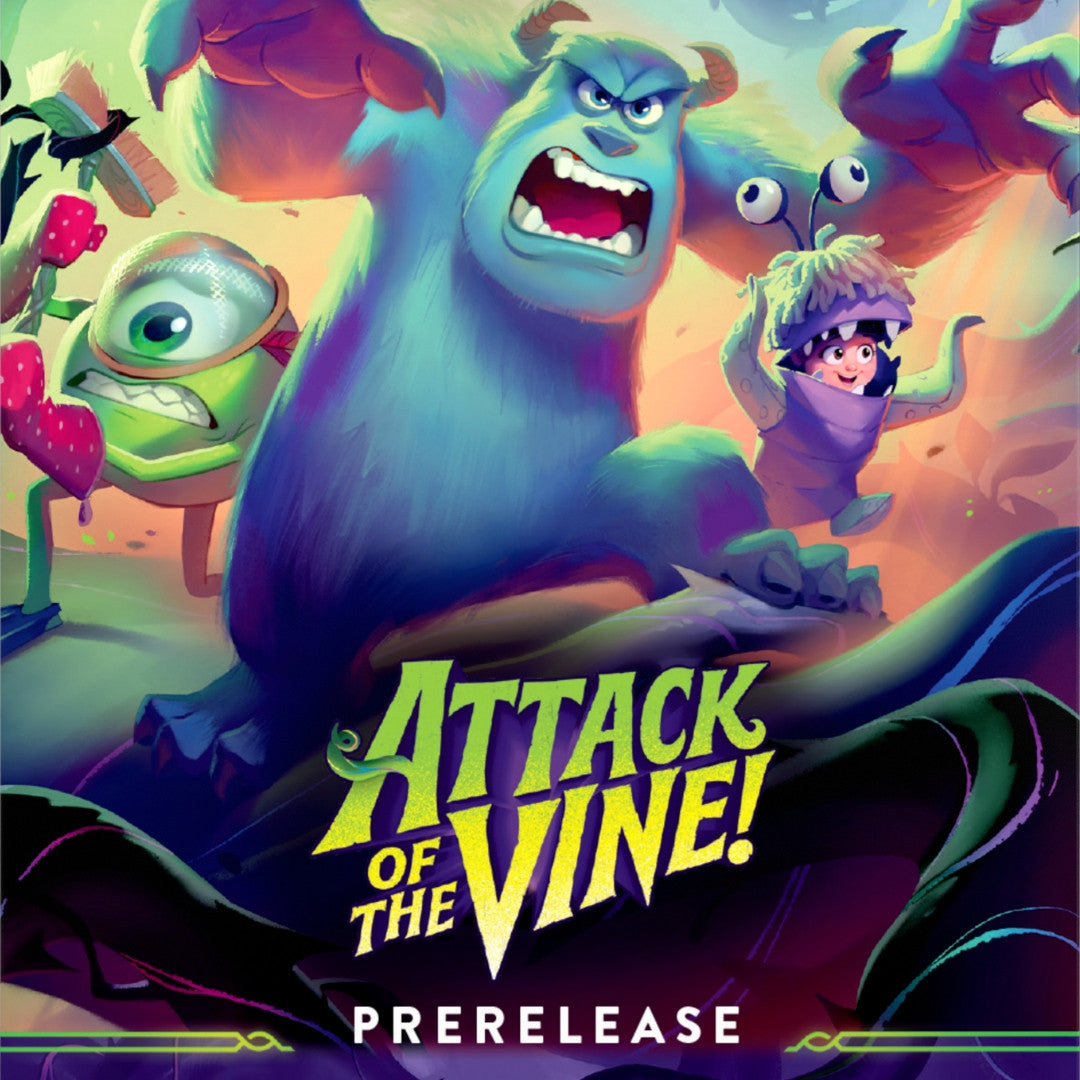 Lorcana: Attack of the Vine! Pre-release July 17