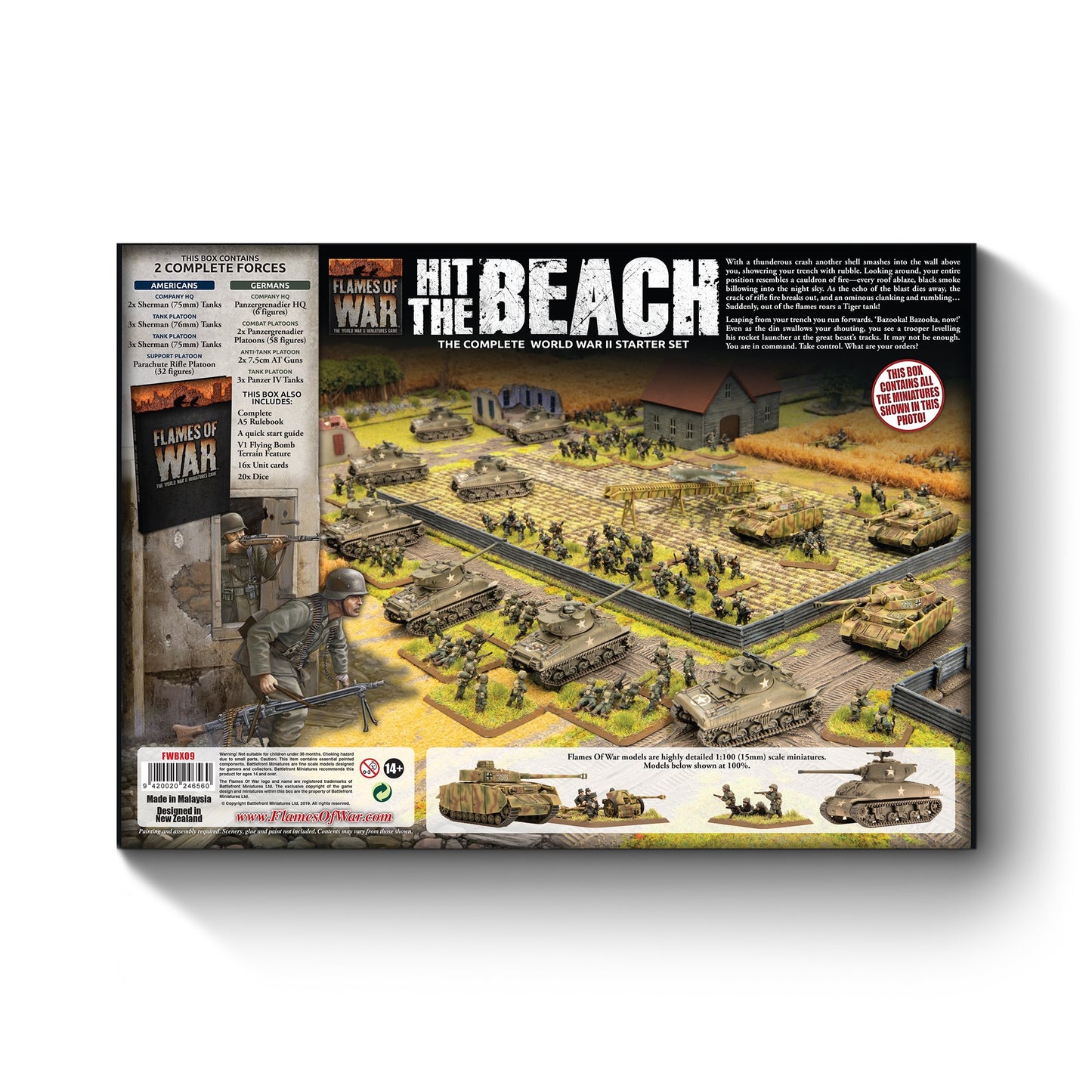 Flames of War: Hit the Beach Starter Set