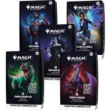 MTG - Foundations Commander Deck - Set of 5 Decks