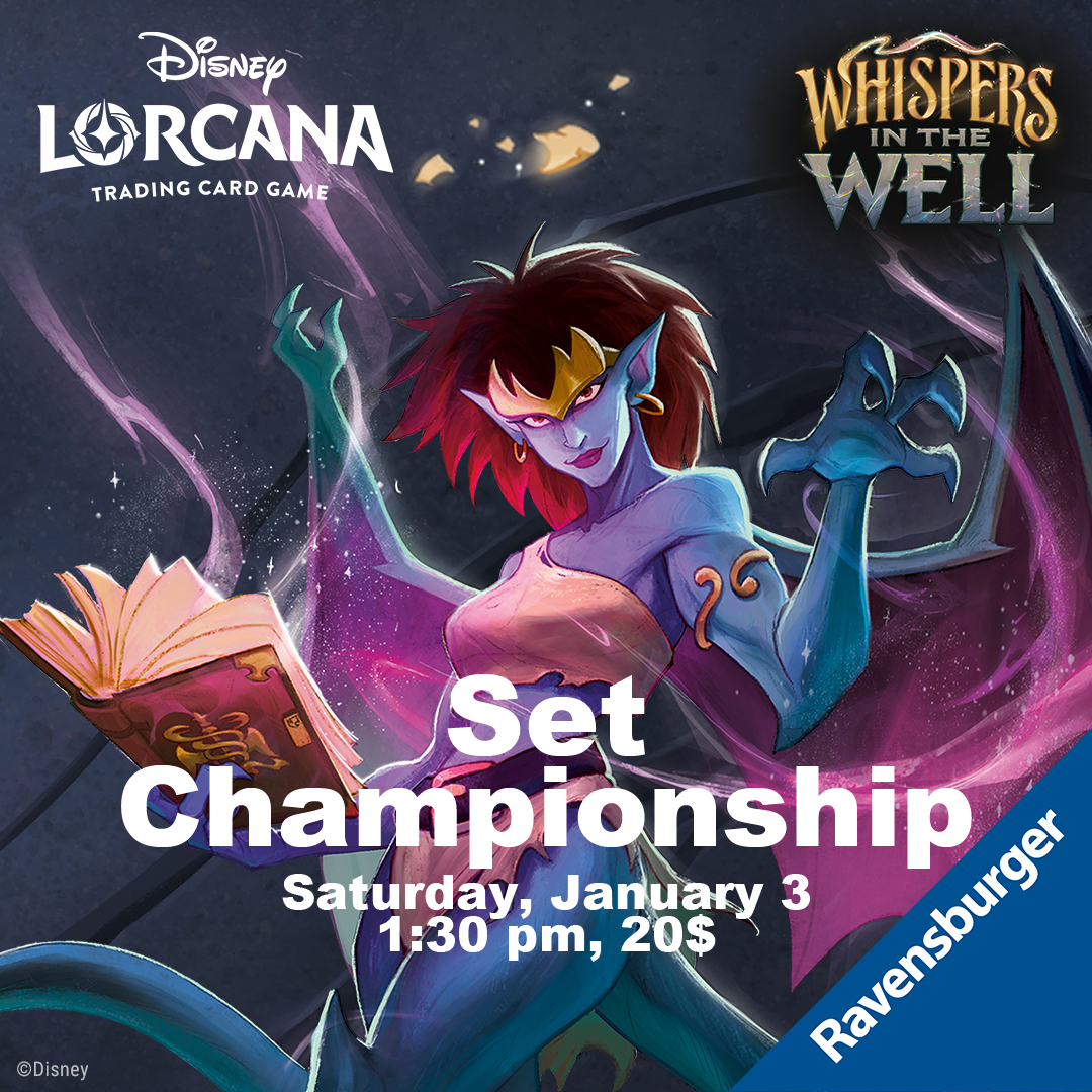 Lorcana Set Champs Ticket - Jan 3