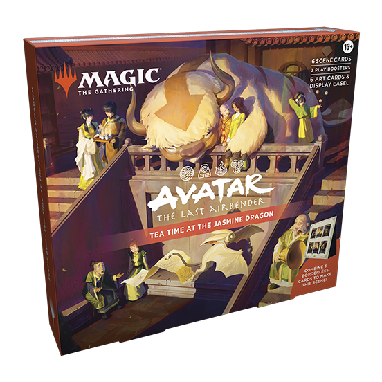 Magic: The Gathering - Avatar: The Last Airbender Tea Time at the Jasmine Dragon Scene Box