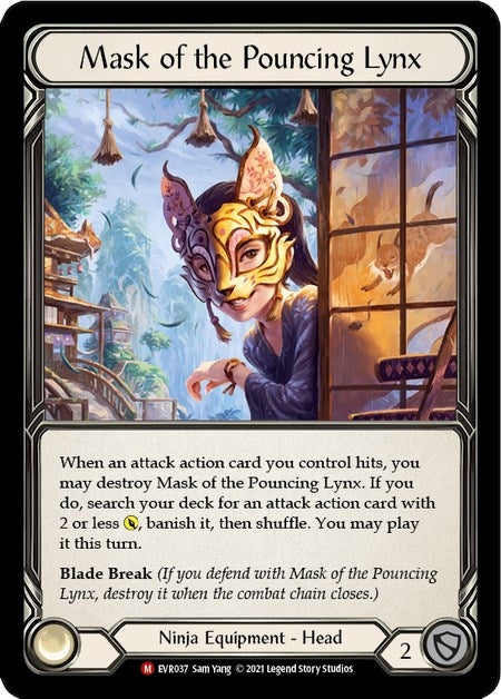 Mask of the Pouncing Lynx (EVR037) (EVR)