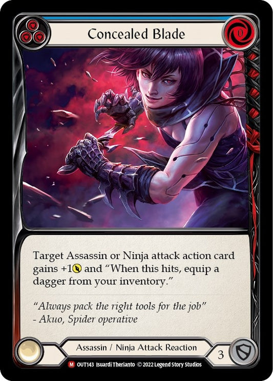Concealed Blade (OUT143) (OUT)