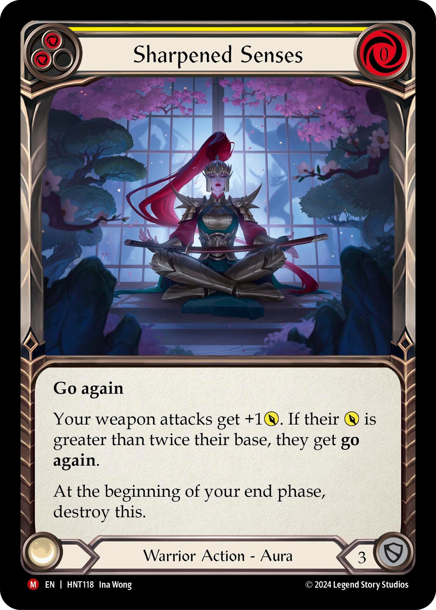 Sharpened Senses (HNT118)