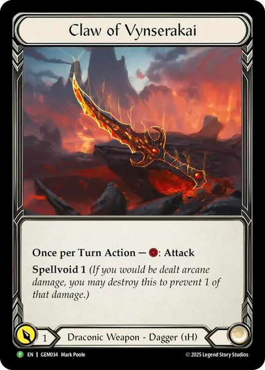 Claw of Vynserakai (GEM034) (GEM)