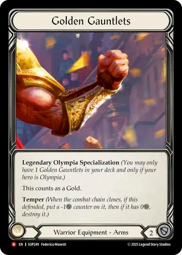 Golden Gauntlets (SUP249) (SUP)