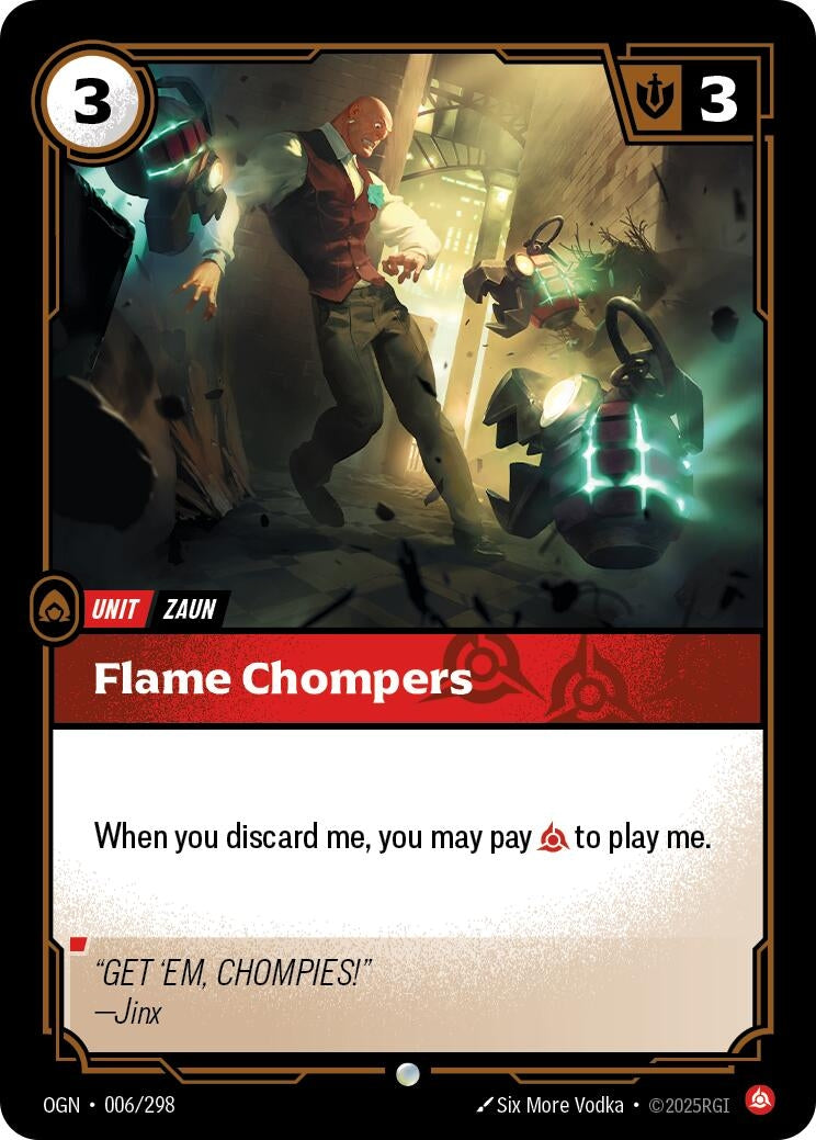 Flame Chompers (006/298) (OGN)