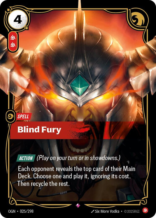 Blind Fury (025/298) (OGN)