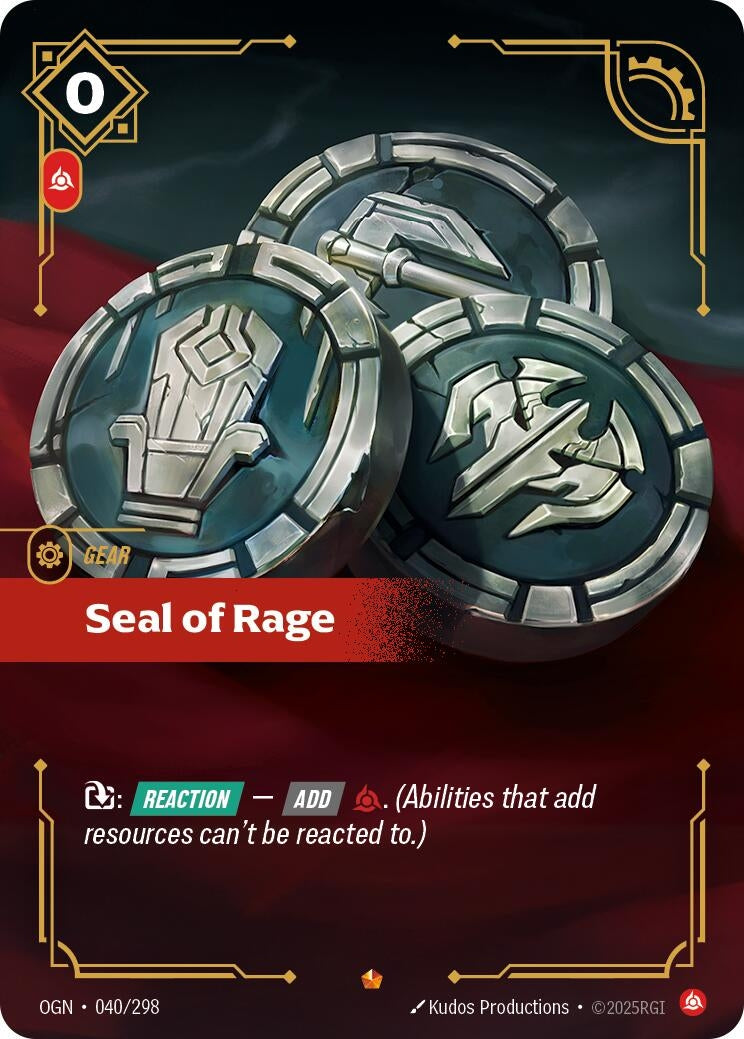 Seal of Rage (040/298) (OGN)