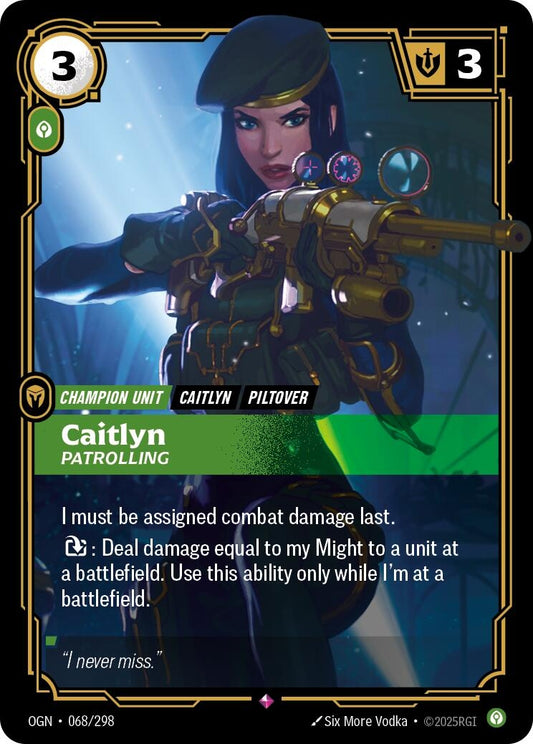 Caitlyn - Patrolling (068/298) (OGN)