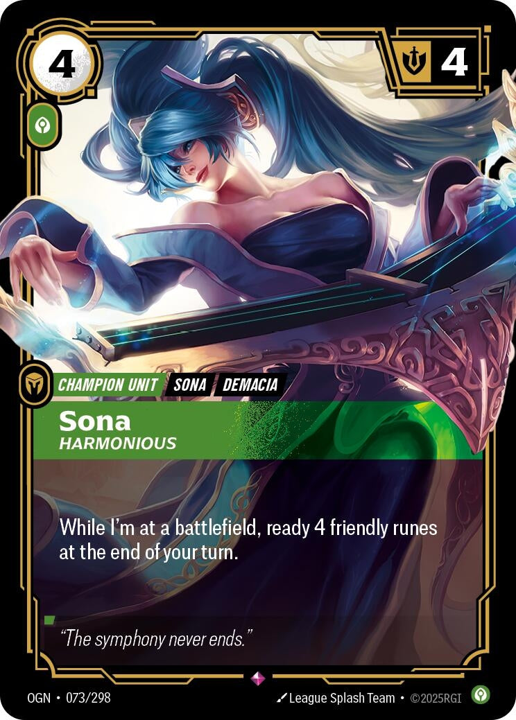 Sona - Harmonious (073/298) (OGN)