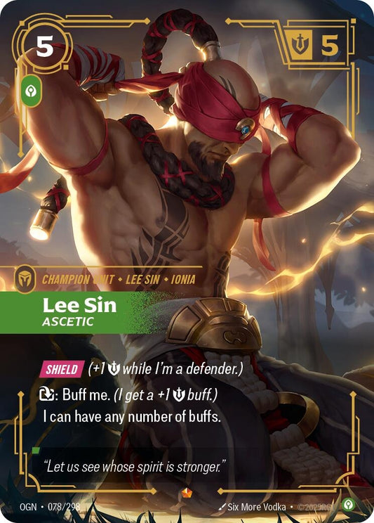 Lee Sin - Ascetic (078/298) (OGN)