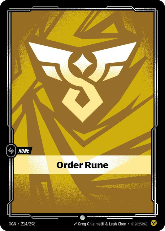 Order Rune (214/298) (OGN)