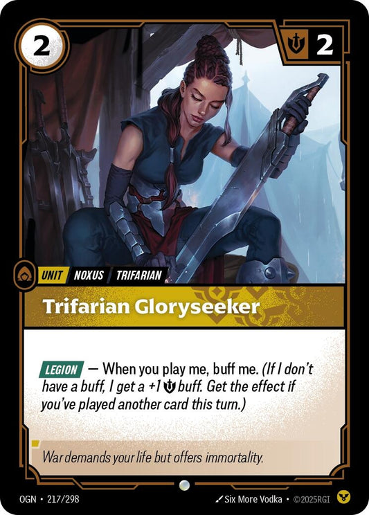 Trifarian Gloryseeker (217/298) (OGN)
