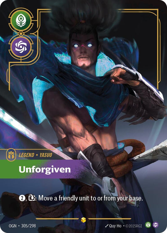 Yasuo - Unforgiven (Overnumbered) (305/298) (OGN)