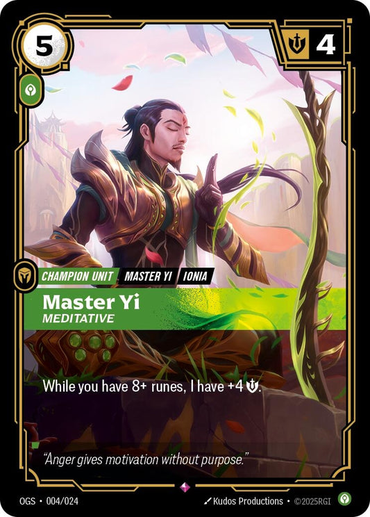 Master Yi - Meditative (004/024) (OGS:PG)