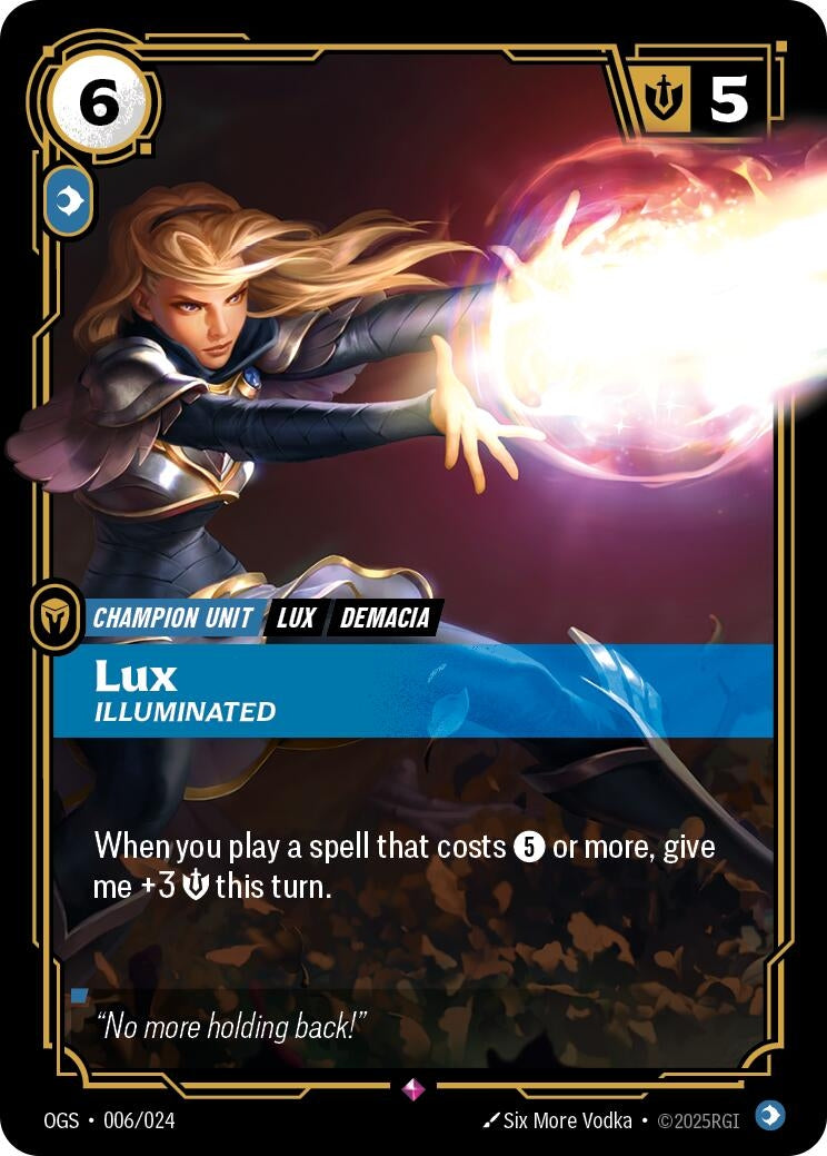 Lux - Illuminated (006/024) (OGS:PG)