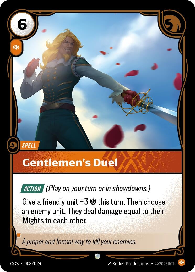 Gentlemen's Duel (008/024) (OGS:PG)