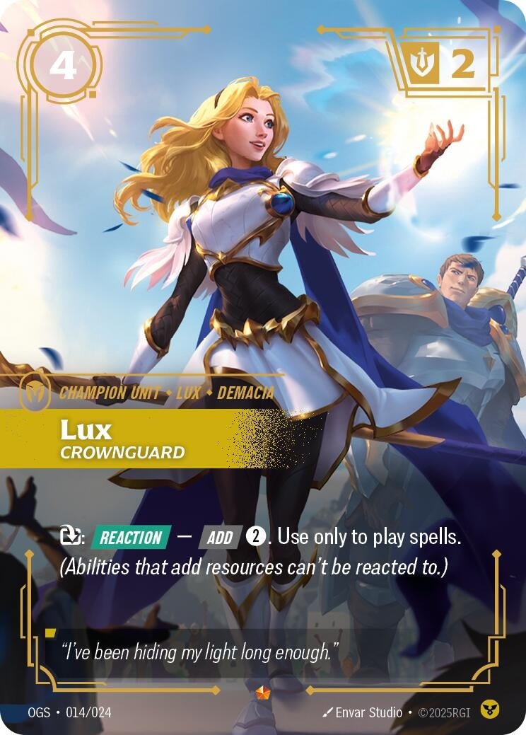 Lux - Crownguard (014/024) (OGS:PG)