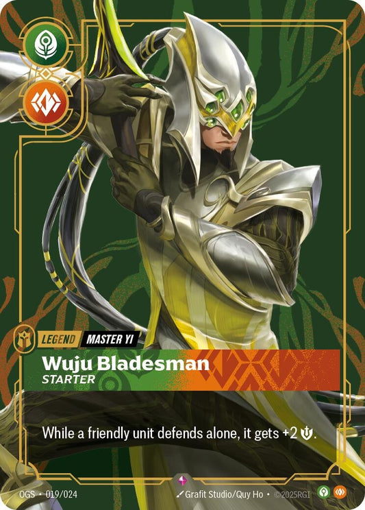 Master Yi - Wuju Bladesman (Starter) (019/024) (OGS:PG)