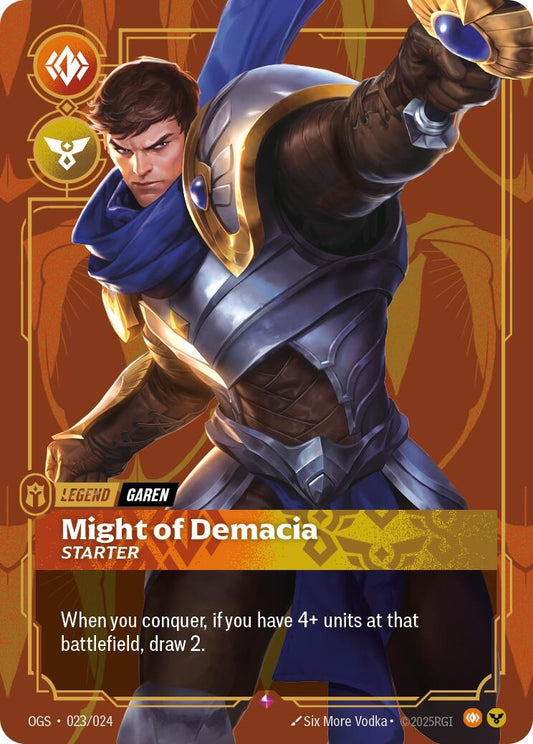 Garen - Might of Demacia (Starter) (023/024) (OGS:PG)