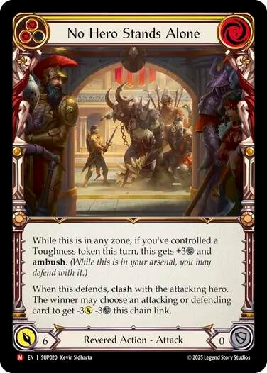 No Hero Stands Alone (SUP020) (SUP)