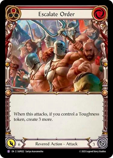 Escalate Order (SUP022) (SUP)