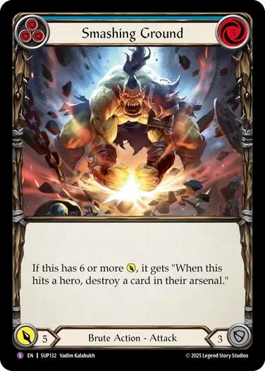 Smashing Ground (SUP132) (SUP)