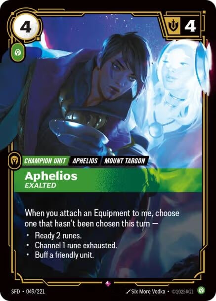 Aphelios - Exalted (049/221) (SFD)